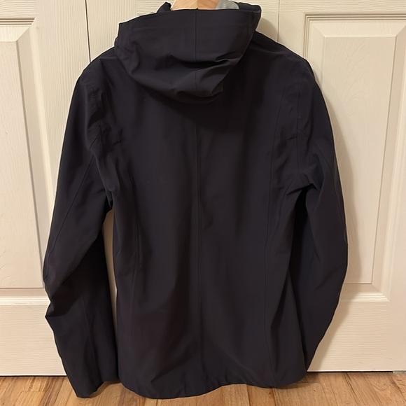 Aether Canada men’s black tech hooded jacket size 1/small - Picture 7 of 11